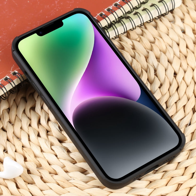 For iPhone 14 Plus Weave Texture Silicone Phone Case