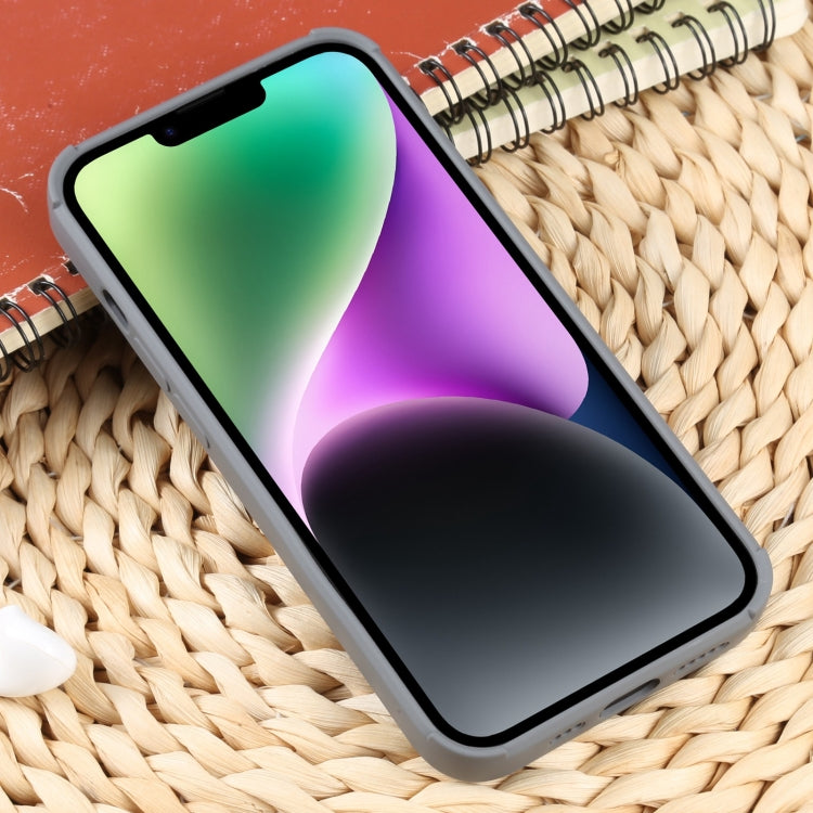 For iPhone 14 Plus Weave Texture Silicone Phone Case