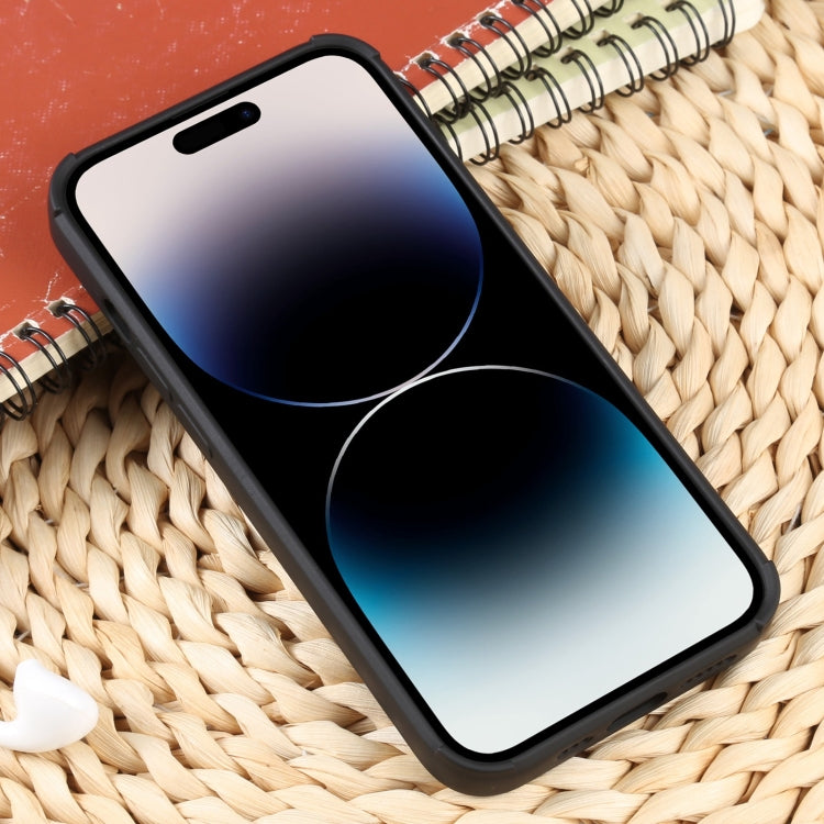 For iPhone 14 Pro Max Weave Texture Silicone Phone Case