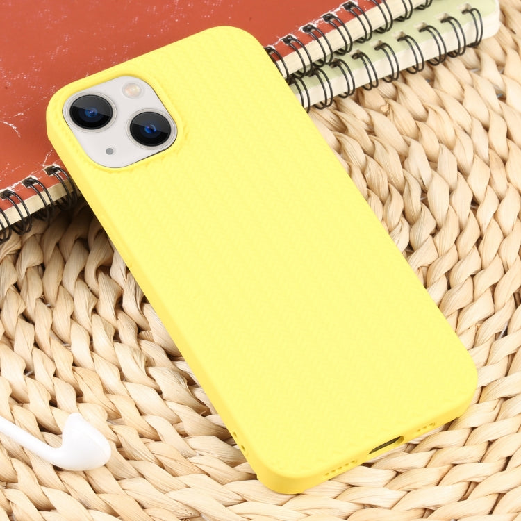 For iPhone 13 Weave Texture Silicone Phone Case