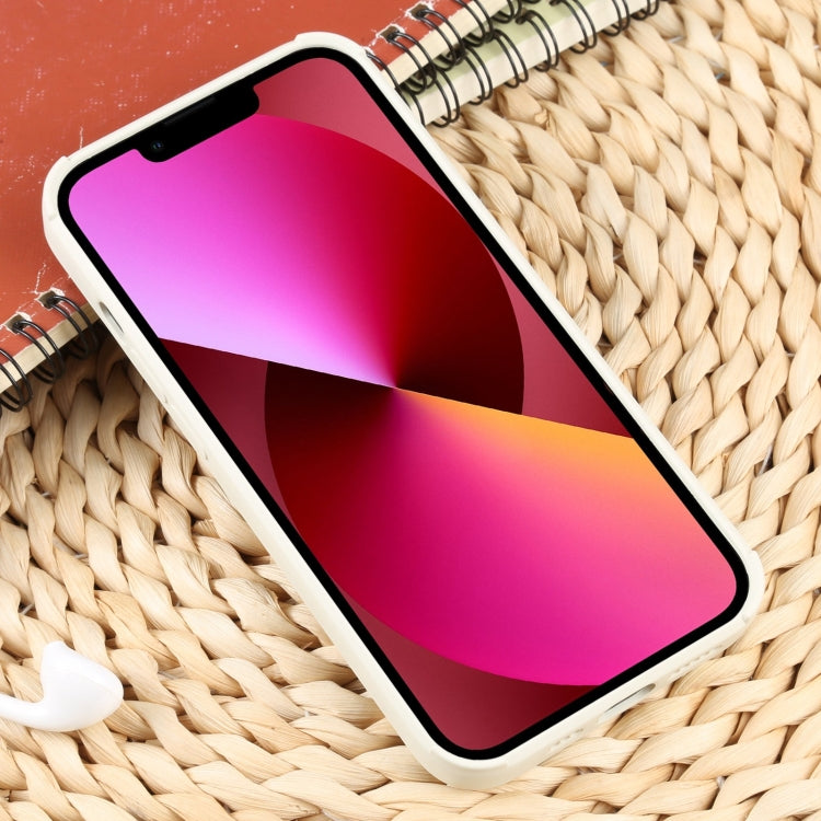 For iPhone 13 Weave Texture Silicone Phone Case