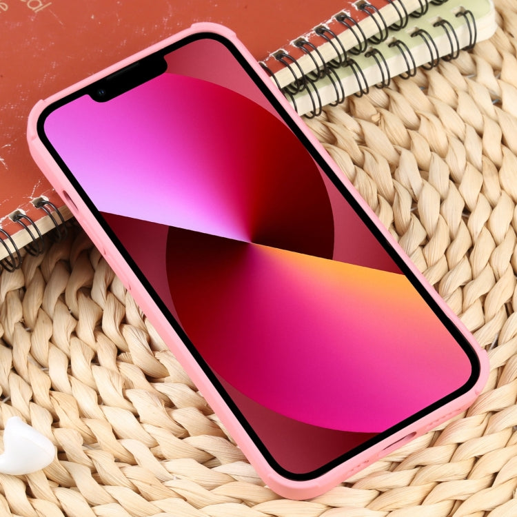 For iPhone 13 Weave Texture Silicone Phone Case