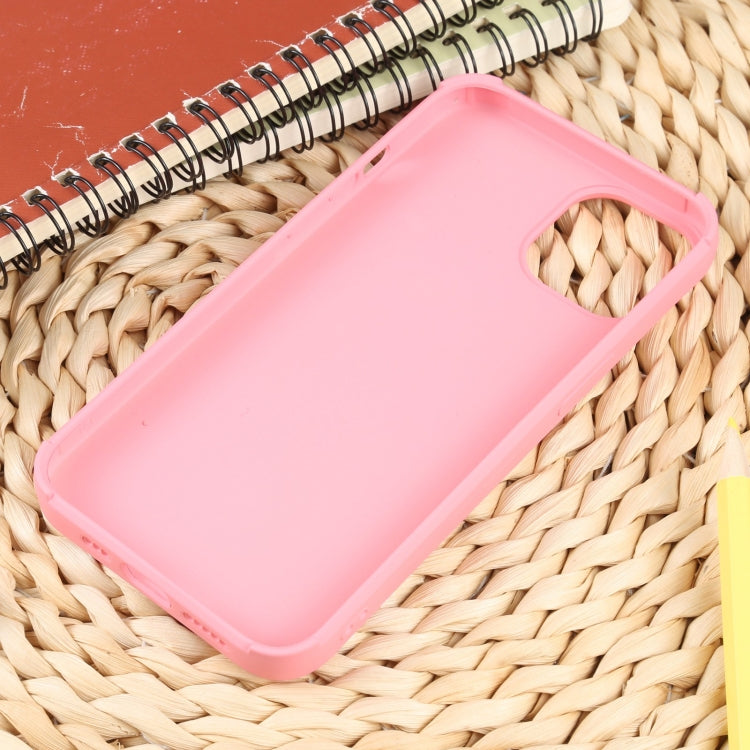 For iPhone 13 Weave Texture Silicone Phone Case