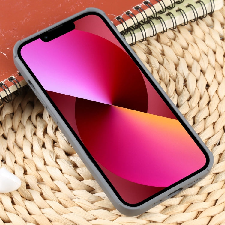 For iPhone 13 Weave Texture Silicone Phone Case