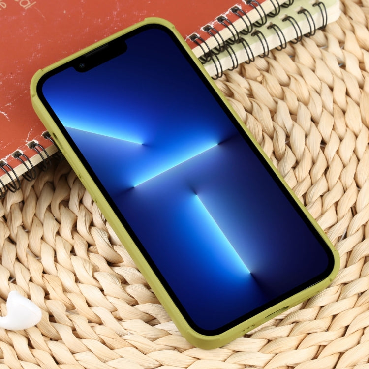 For iPhone 13 Pro Weave Texture Silicone Phone Case