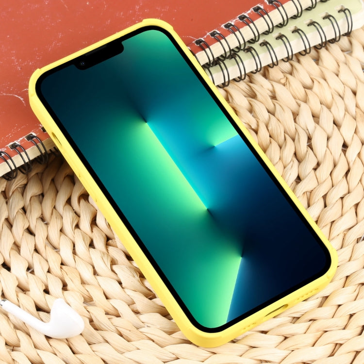 For iPhone 13 Pro Max Weave Texture Silicone Phone Case