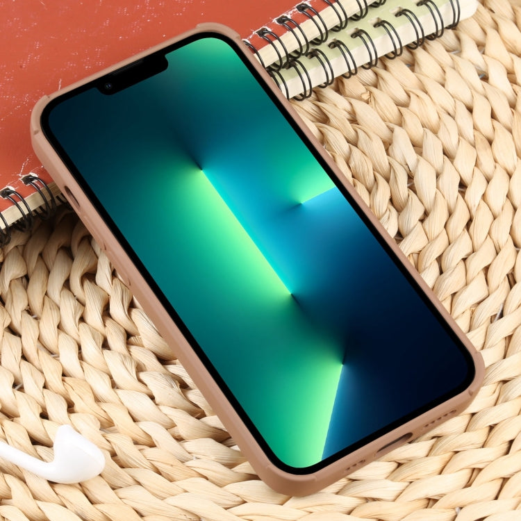 For iPhone 13 Pro Max Weave Texture Silicone Phone Case