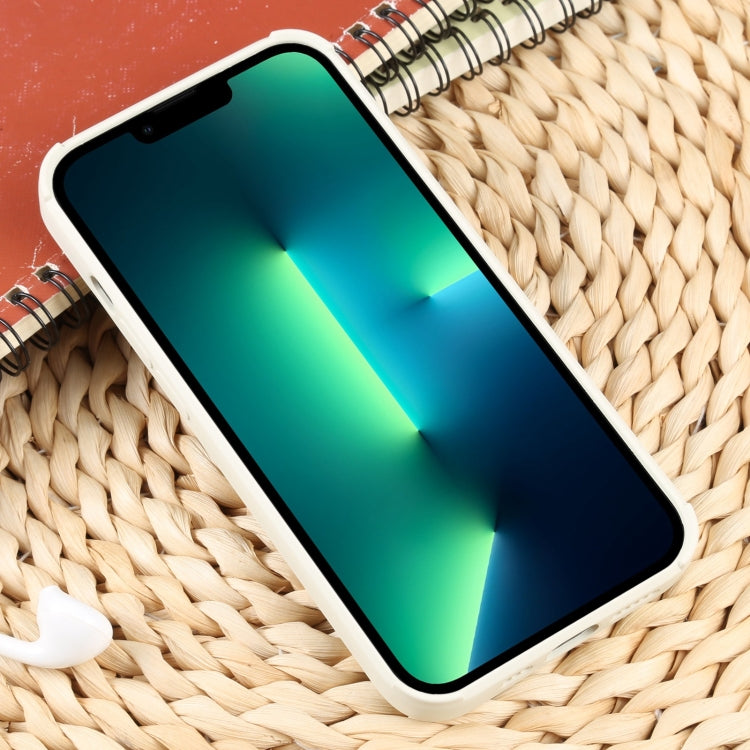 For iPhone 13 Pro Max Weave Texture Silicone Phone Case