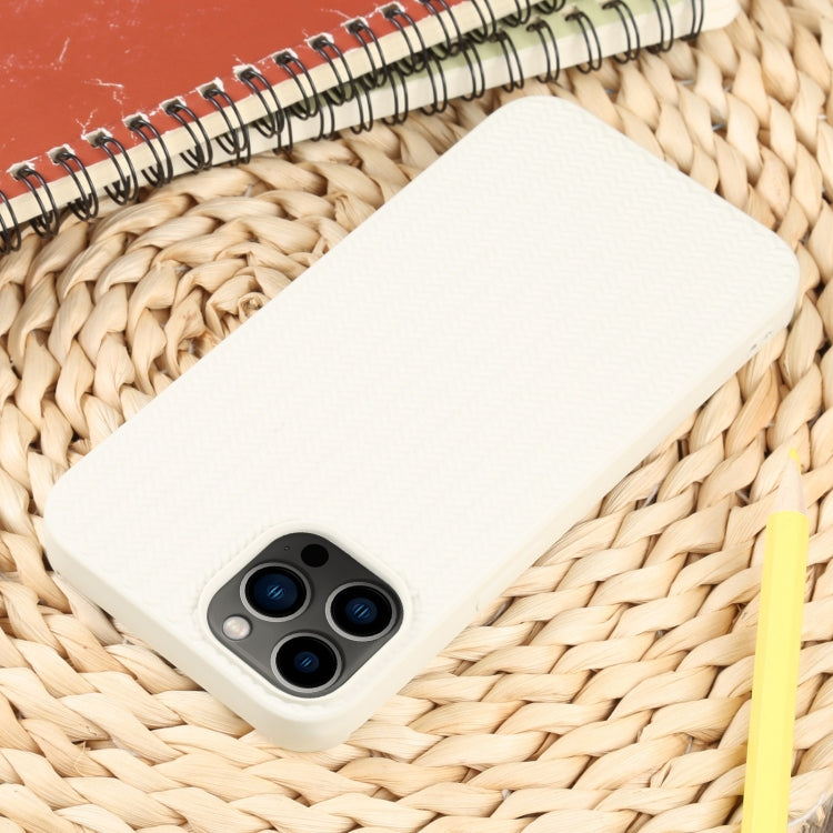 For iPhone 13 Pro Max Weave Texture Silicone Phone Case