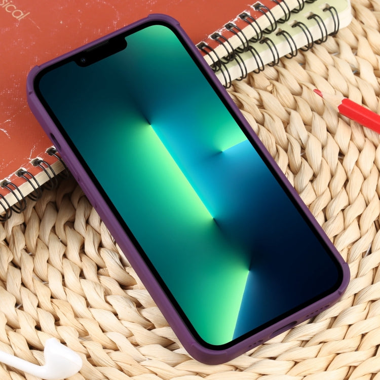 For iPhone 13 Pro Max Weave Texture Silicone Phone Case