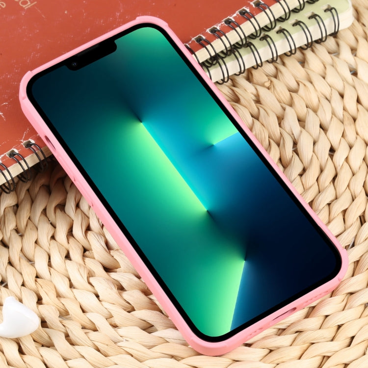 For iPhone 13 Pro Max Weave Texture Silicone Phone Case
