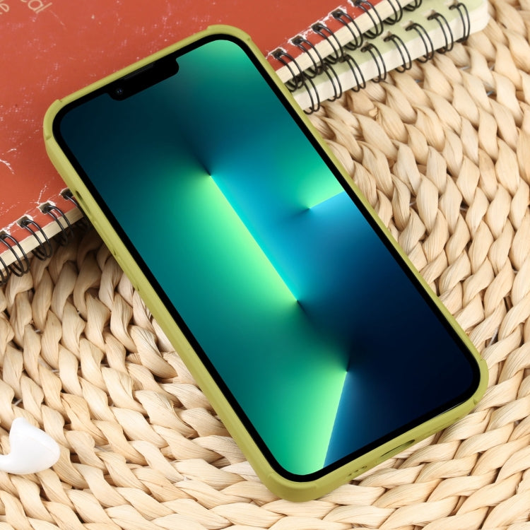 For iPhone 13 Pro Max Weave Texture Silicone Phone Case