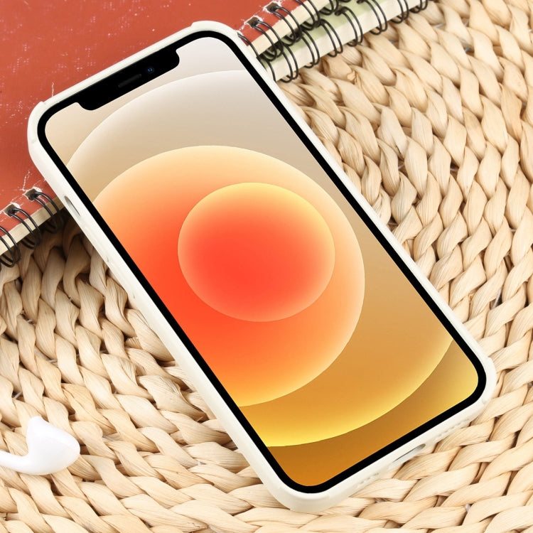 For iPhone 12 Weave Texture Silicone Phone Case