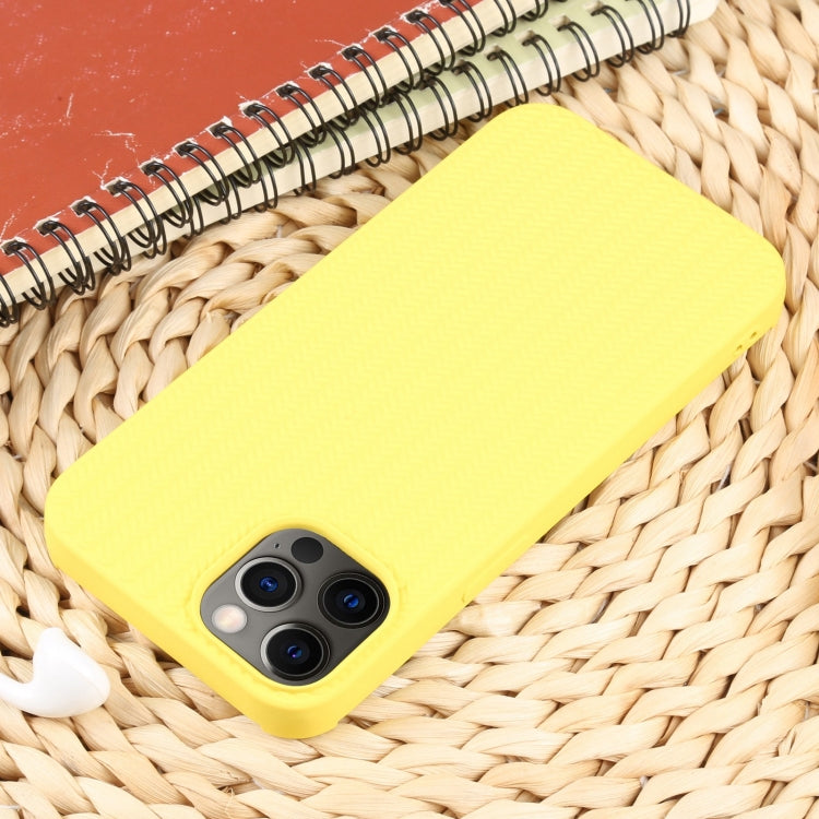 For iPhone 12 Pro Weave Texture Silicone Phone Case