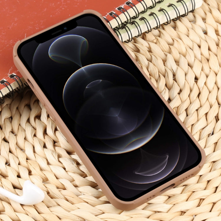 For iPhone 12 Pro Weave Texture Silicone Phone Case