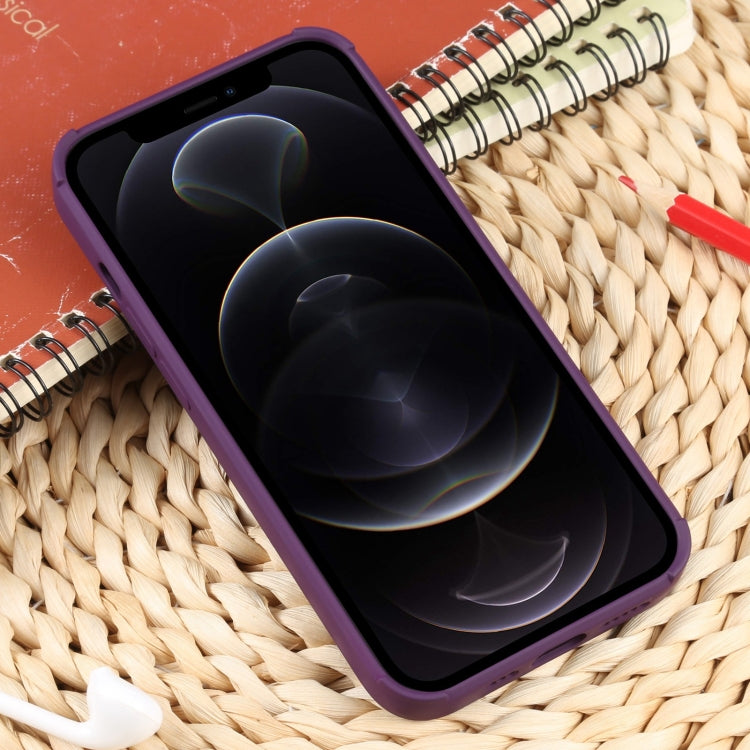For iPhone 12 Pro Weave Texture Silicone Phone Case