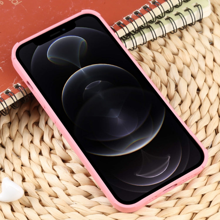 For iPhone 12 Pro Weave Texture Silicone Phone Case