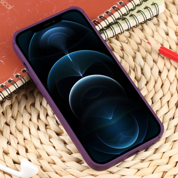 For iPhone 12 Pro Max Weave Texture Silicone Phone Case