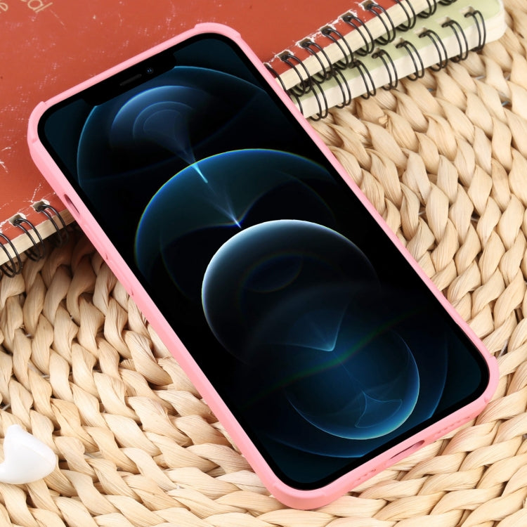 For iPhone 12 Pro Max Weave Texture Silicone Phone Case