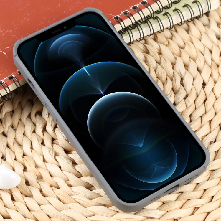 For iPhone 12 Pro Max Weave Texture Silicone Phone Case