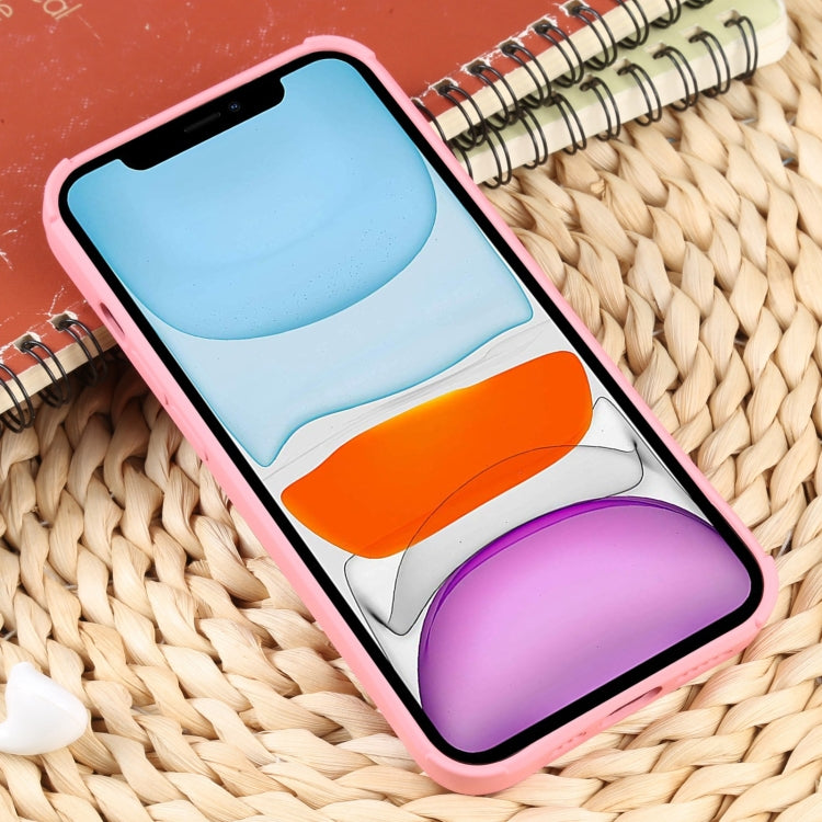 For iPhone 11 Weave Texture Silicone Phone Case