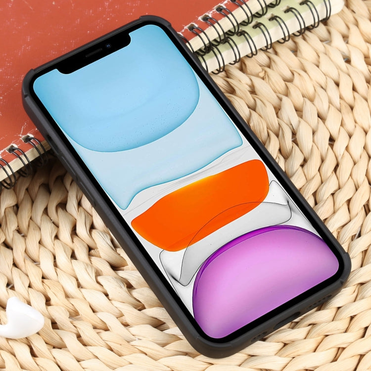 For iPhone 11 Weave Texture Silicone Phone Case