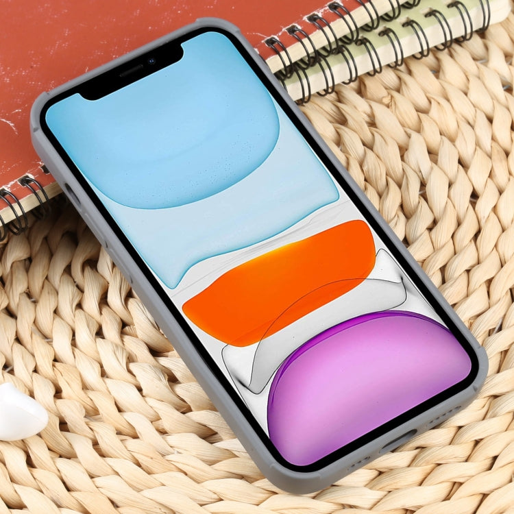 For iPhone 11 Weave Texture Silicone Phone Case
