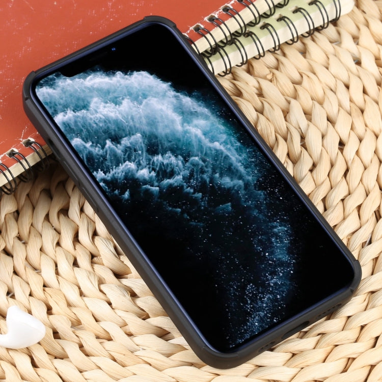 For iPhone 11 Pro Max Weave Texture Silicone Phone Case