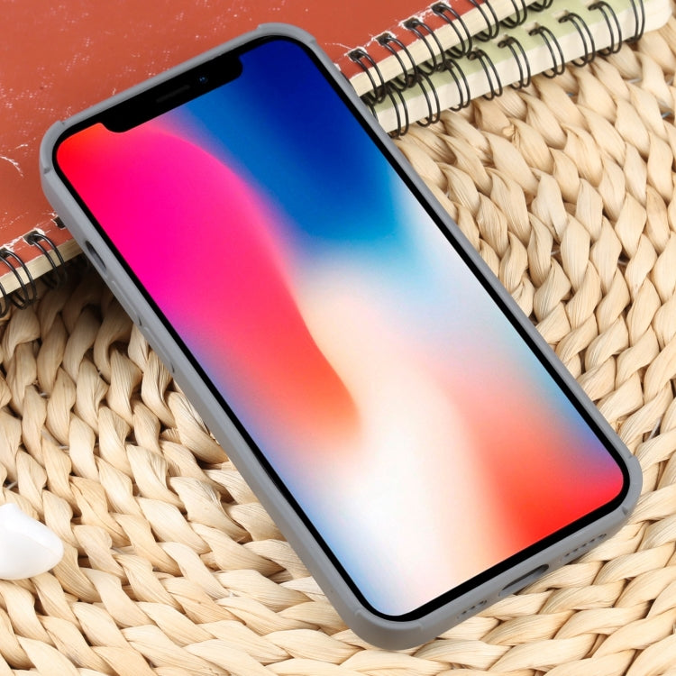 For iPhone X / XS Weave Texture Silicone Phone Case