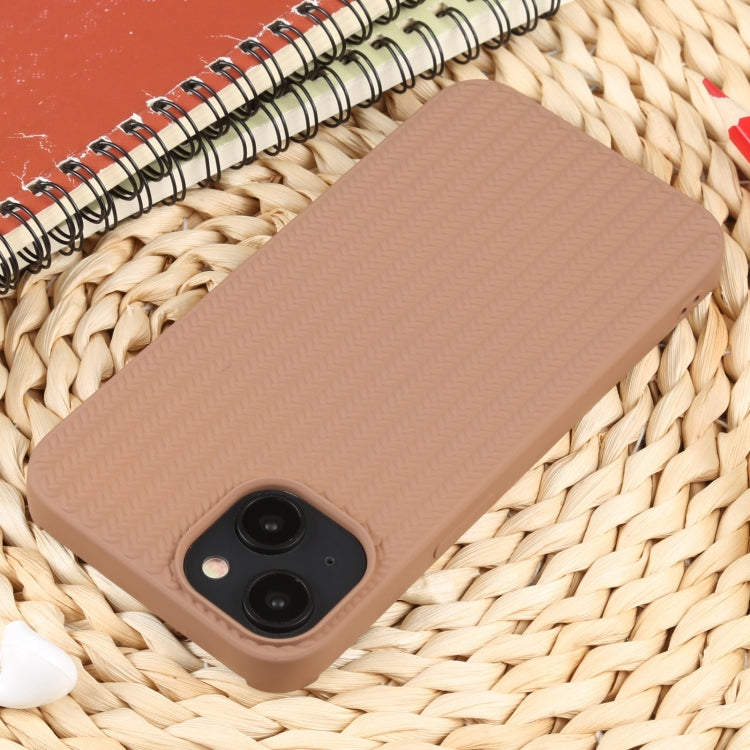 For iPhone SE 2022 / SE 2020 / 7 / 8 Weave Texture Silicone Phone Case