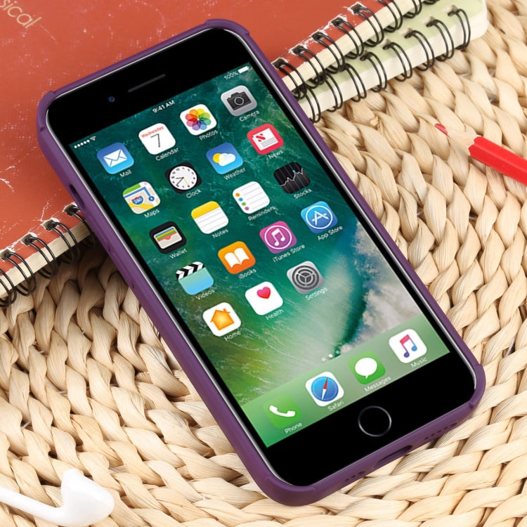 For iPhone SE 2022 / SE 2020 / 7 / 8 Weave Texture Silicone Phone Case