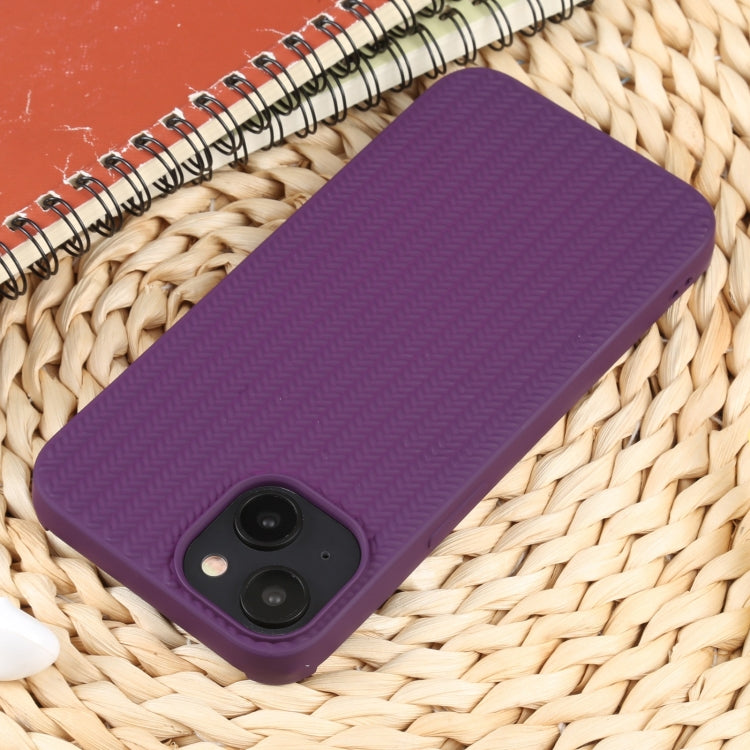For iPhone SE 2022 / SE 2020 / 7 / 8 Weave Texture Silicone Phone Case