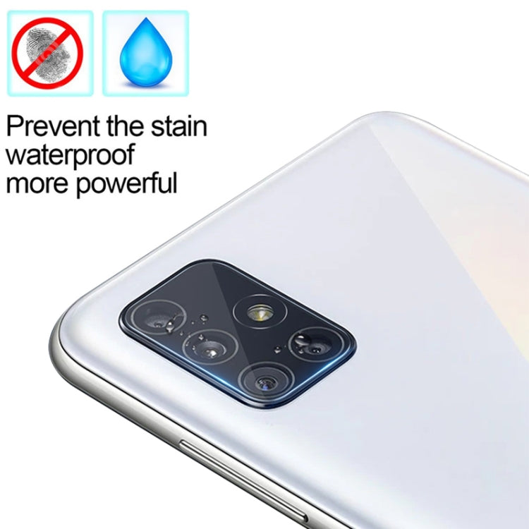 50 PCS Soft Fiber Back Camera Lens Film for Galaxy A71
