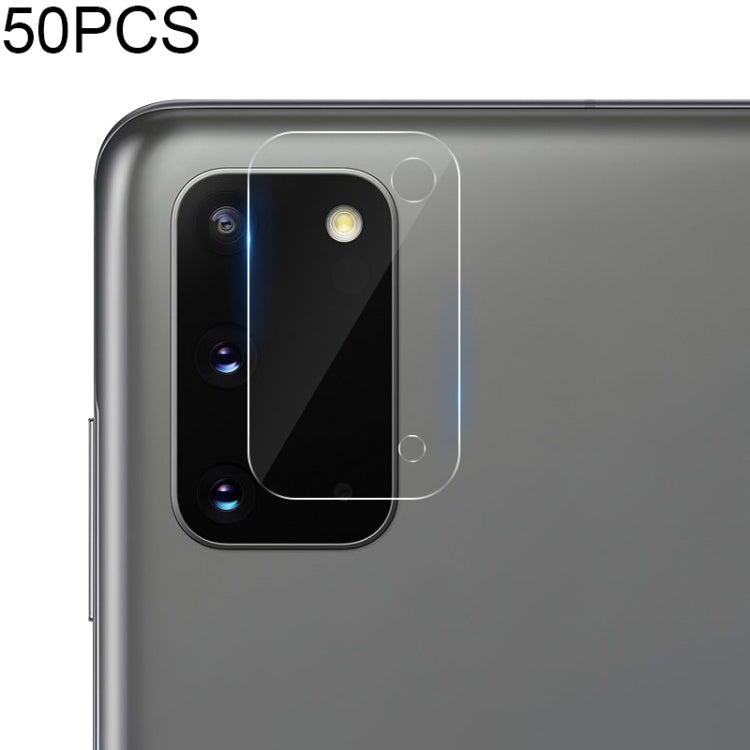 50 PCS Soft Fiber Back Camera Lens Film for Galaxy S20
