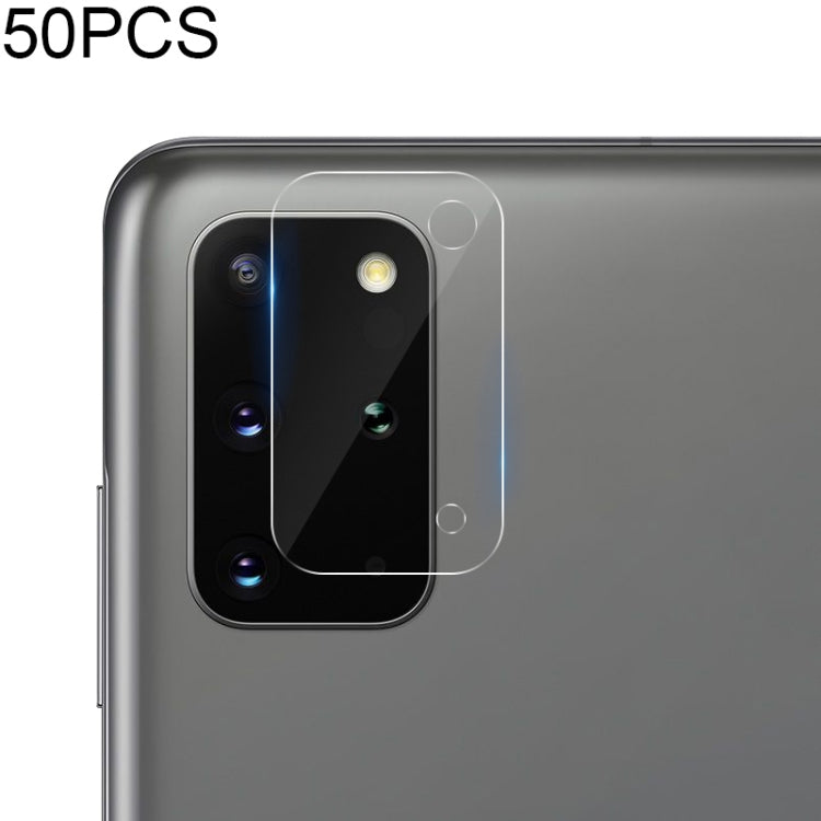 50 PCS Soft Fiber Back Camera Lens Film for Galaxy S20+