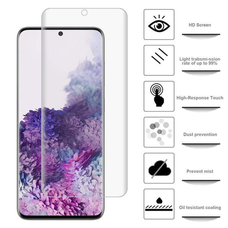 2 PCS Full Coverage Soft PET Film Screen Protector for Galaxy S20 Ultra