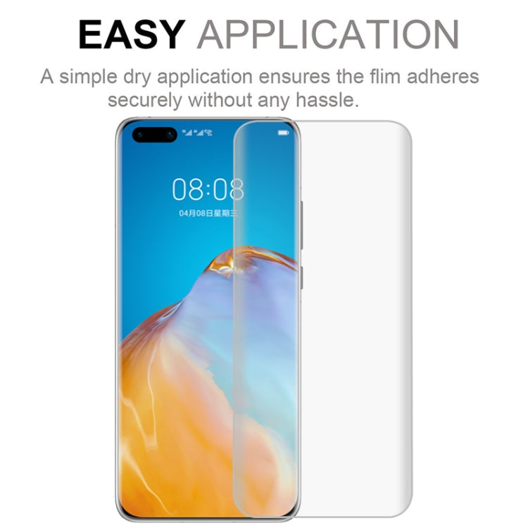 50 PCS Full Coverage Soft PET Film Screen Protector for Huawei P40 Pro