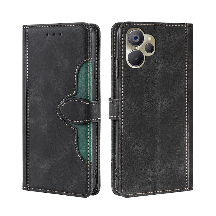 For Realme 9i 5G Global/10 5G Skin Feel Magnetic Buckle Leather Phone Case