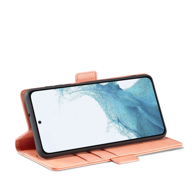 For Samsung Galaxy S23 5G LC.IMEEKE PU + TPU Skin-friendly Feeling Leather Phone Case