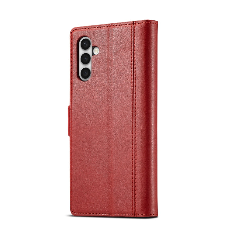 For Samsung Galaxy S23 5G LC.IMEEKE PU + TPU Skin-friendly Feeling Leather Phone Case