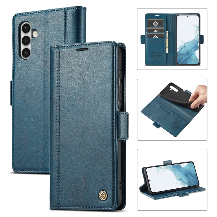 For Samsung Galaxy S23 5G LC.IMEEKE PU + TPU Skin-friendly Feeling Leather Phone Case