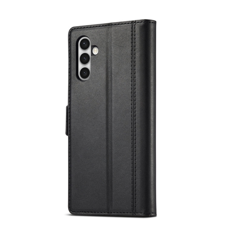For Samsung Galaxy S23 5G LC.IMEEKE PU + TPU Skin-friendly Feeling Leather Phone Case