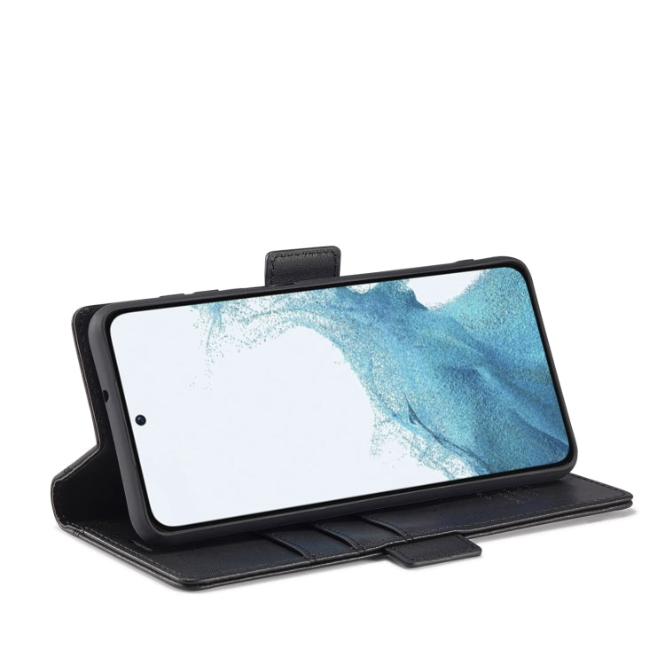 For Samsung Galaxy S23 5G LC.IMEEKE PU + TPU Skin-friendly Feeling Leather Phone Case
