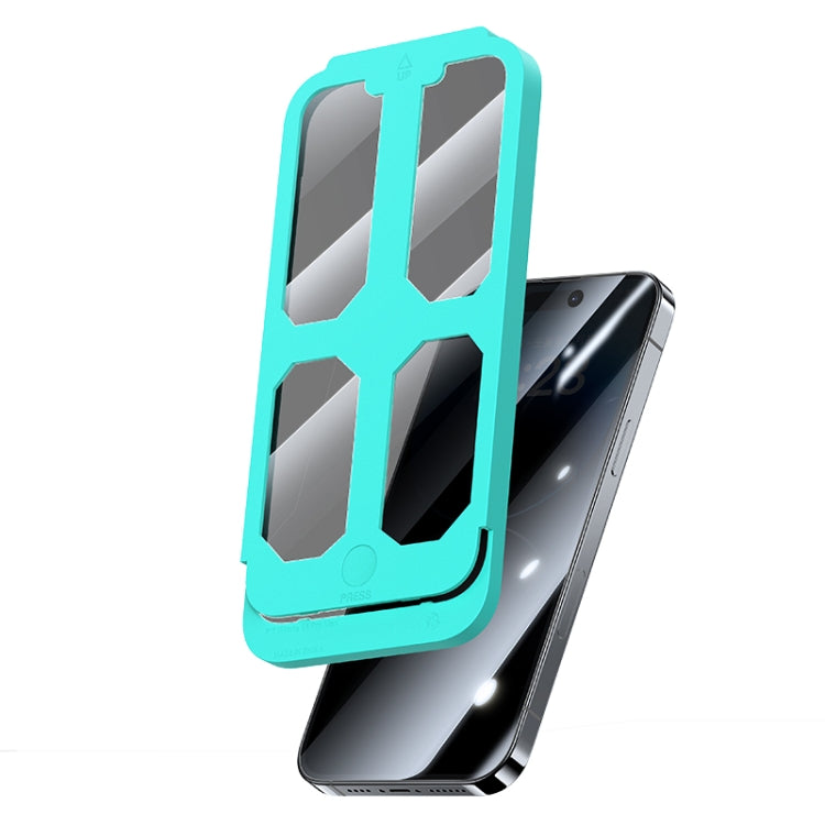 For iPhone 14 / 13 Pro / 13 USAMS US-BH833 Anti-peeping Full Screen Tempered Glass with Installation Tool