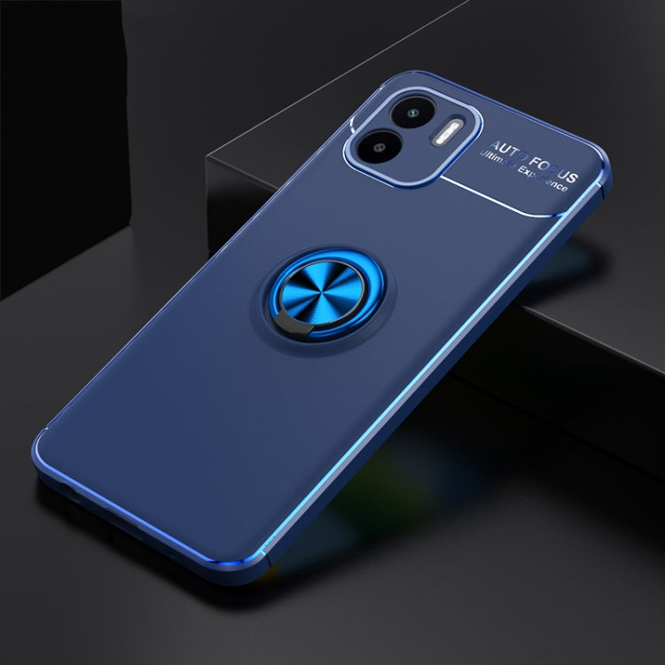 For Xiaomi Redmi A1 Metal Ring Holder 360 Degree Rotating TPU Phone Case