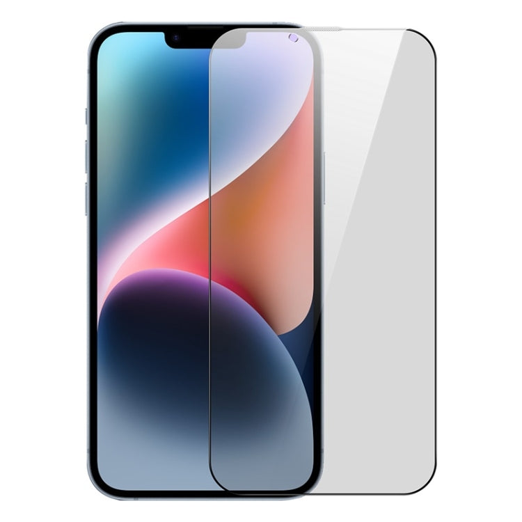 For iPhone 14 Plus / 13 Pro Max Baseus 0.3mm AR Transparent Full Screen Anti-peep Tempered Glass Film