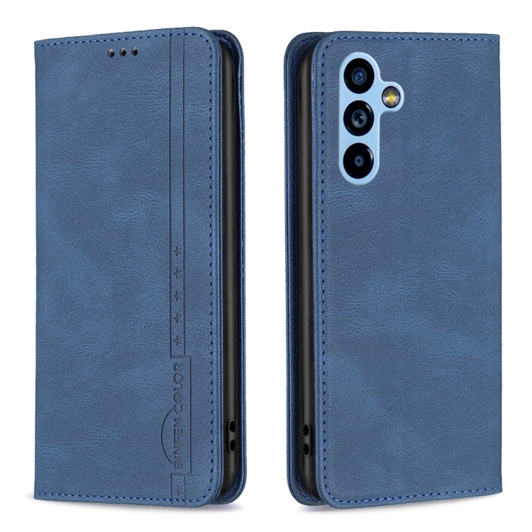For Samsung Galaxy A54 5G Magnetic RFID Blocking Anti-Theft Leather Phone Case