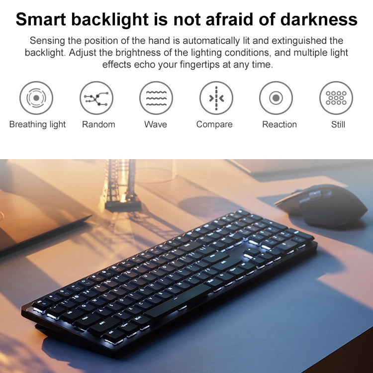 Logitech MX Mechanical Wireless Bluetooth Dual Mode Keyboard with Logi Bolt USB Receiver