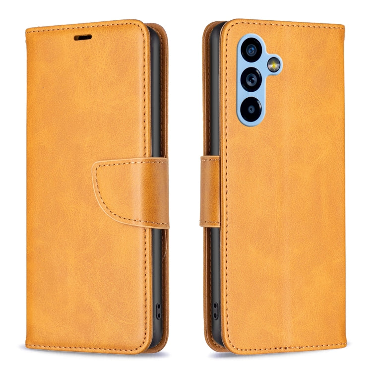 For Samsung Galaxy A54 5G Lambskin Texture Leather Phone Case
