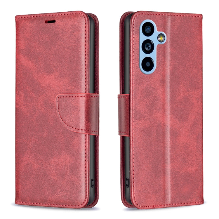 For Samsung Galaxy A54 5G Lambskin Texture Leather Phone Case